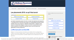 Desktop Screenshot of meilleursplacements2013.com